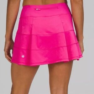 Lululemon Sonic Pink Pace Rival Running / Tennis Skirt Skort Size 6.
